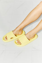 Load image into Gallery viewer, MMShoes Arms Around Me Open Toe Slide in Yellow
