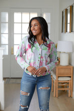 Load image into Gallery viewer, SEW IN LOVE- Thinking on It Open Back Floral Top
