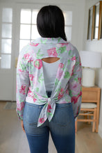 Load image into Gallery viewer, SEW IN LOVE- Thinking on It Open Back Floral Top
