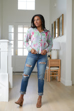 Load image into Gallery viewer, SEW IN LOVE- Thinking on It Open Back Floral Top
