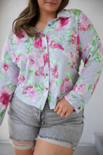 Load image into Gallery viewer, SEW IN LOVE- Thinking on It Open Back Floral Top
