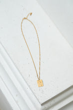 Load image into Gallery viewer, Waterproof, No Tarnish, Checkered Pendant Necklace
