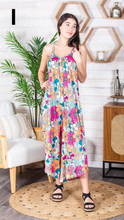 Load image into Gallery viewer, PREORDER: Relaxed Fit Jumpsuit in Assorted Prints
