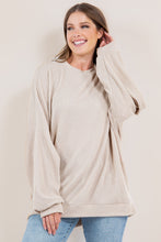 Load image into Gallery viewer, PREORDER: Ribbed Pullover in Four Colors ~ Ends 8/22

