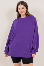 Load image into Gallery viewer, PREORDER: Ribbed Pullover in Four Colors ~ Ends 8/22

