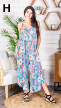 Load image into Gallery viewer, PREORDER: Relaxed Fit Jumpsuit in Assorted Prints
