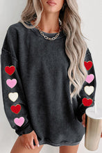 Load image into Gallery viewer, Valentines *Love all Around* : Dropped Shoulder Sweatshirt
