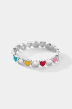 Load image into Gallery viewer, Valentines *Sweethearts* : 925 Sterling Silver Heart Shape Ring
