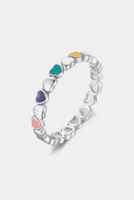 Load image into Gallery viewer, Valentines *Sweethearts* : 925 Sterling Silver Heart Shape Ring

