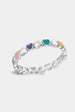 Load image into Gallery viewer, Valentines *Sweethearts* : 925 Sterling Silver Heart Shape Ring
