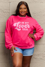 Load image into Gallery viewer, Simply Love Full Size IN MY LOVER ERA Round Neck Sweatshirt
