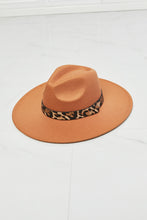 Load image into Gallery viewer, Fame *In the Wild* ~ Leopard Band Fedora Hat
