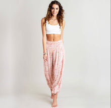 Load image into Gallery viewer, Peachy Beachy Boho Genie Pants (Reg)
