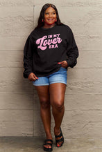 Load image into Gallery viewer, Simply Love Full Size IN MY LOVER ERA Round Neck Sweatshirt
