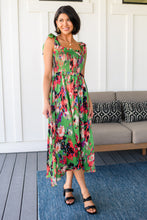 Load image into Gallery viewer, JODIFUL- A Little While Longer Dress in Green
