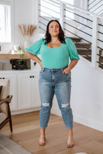 Load image into Gallery viewer, SP24- A Total Vision Square Neck Bodysuit in Mint
