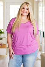 Load image into Gallery viewer, SP24-  Absolute Favorite V-Neck Top in Orchid
