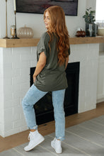 Load image into Gallery viewer, Absolute Favorite V-Neck Top in Olive (Reg &amp; Curvy)
