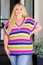 Load image into Gallery viewer, JODIFUL- Another One V-Neck Striped Top
