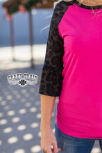 Load image into Gallery viewer, Leopard &amp; Ruffle Top (Reg &amp; Plus)
