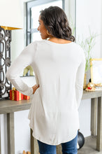 Load image into Gallery viewer, WEEKEND DEAL- Basics Are Best Long Sleeve V-Neck Top in Bone
