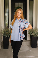 Load image into Gallery viewer, SP24- Best of Both Worlds Button Down Top
