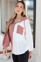 Load image into Gallery viewer, BIBI- Best on the Block Color Block Hoodie
