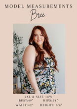 Load image into Gallery viewer, POLOGRAM- Into the Night Dolman Sleeve Floral Dress
