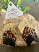 Load image into Gallery viewer, Gold/Leopard/Black Corkies
