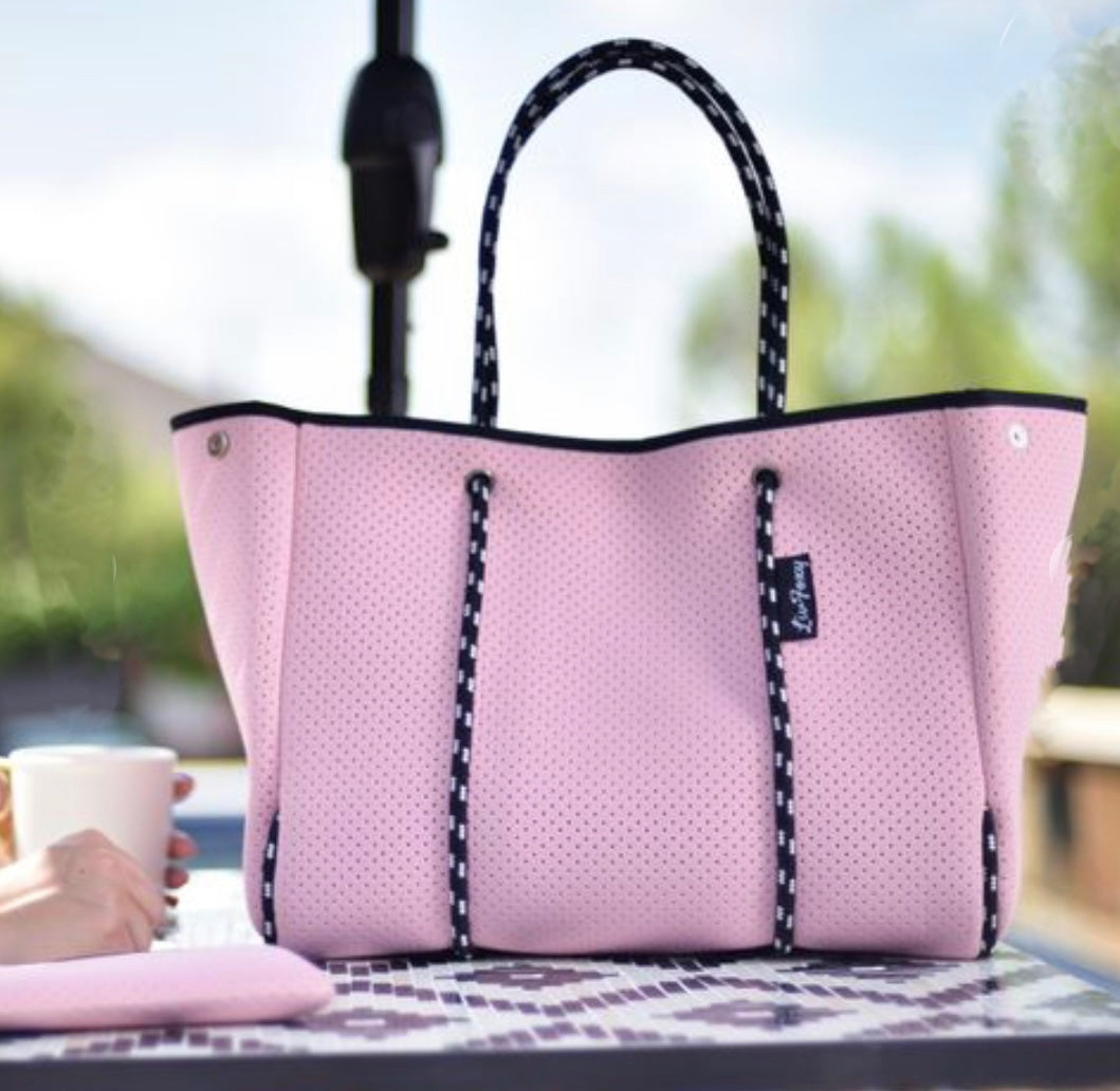 Tickled Pink Neoprene Tote