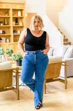 Load image into Gallery viewer, W23 JB Caitlin High Rise Split Hem Straight Jeans
