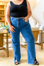 Load image into Gallery viewer, W23 JB Caitlin High Rise Split Hem Straight Jeans
