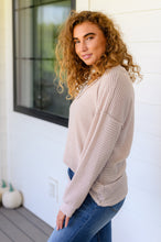 Load image into Gallery viewer, Calm In the Chaos V-Neck Sweater (Reg &amp; Curvy)
