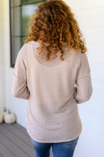 Load image into Gallery viewer, Calm In the Chaos V-Neck Sweater (Reg &amp; Curvy)
