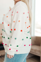 Load image into Gallery viewer, SP24- Jodiful- Candy Buttons Pom Detail Sweater

