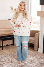 Load image into Gallery viewer, SP24- Jodiful- Candy Buttons Pom Detail Sweater
