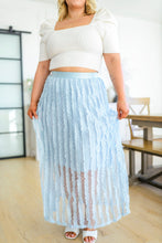 Load image into Gallery viewer, SP24- Cascading Ruffles A-Line Skirt
