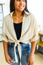 Load image into Gallery viewer, SP24- Castaway Tie Front Shirt
