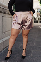 Load image into Gallery viewer, SP24- EE:SOME- Champagne and Roses Satin Shorts (Reg &amp; Curvy)
