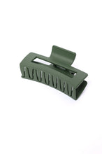 Load image into Gallery viewer, AVE SHOPS- Claw Clip Set of 4 in Forest Green
