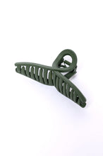 Load image into Gallery viewer, AVE SHOPS- Claw Clip Set of 4 in Forest Green
