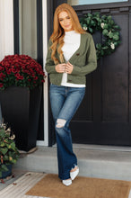 Load image into Gallery viewer, BFD-Climbing Vine Cable Knit Cardigan in Green (Reg &amp; Curvy)
