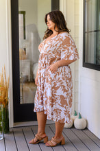 Load image into Gallery viewer, SP24- Conversation Starter Floral Faux Wrap Dress (Reg &amp; Curvy)
