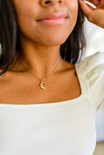 Load image into Gallery viewer, Waterproof, No Tarnish, Crescent Moon Necklace
