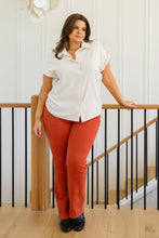 Load image into Gallery viewer, Day Date Ruffle Sleeved Blouse- 111 NORTH

