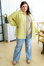 Load image into Gallery viewer, SP24- Daydreams Shacket in Yellow
