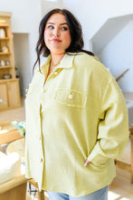 Load image into Gallery viewer, SP24- Daydreams Shacket in Yellow
