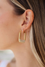 Load image into Gallery viewer, Waterproof, No Tarnish, Drop Pearl Accent Earrings
