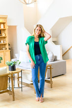 Load image into Gallery viewer, W23 JB Caitlin High Rise Split Hem Straight Jeans
