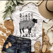 Load image into Gallery viewer, Black Sheep Graphic Tee (Reg &amp; Plus)
